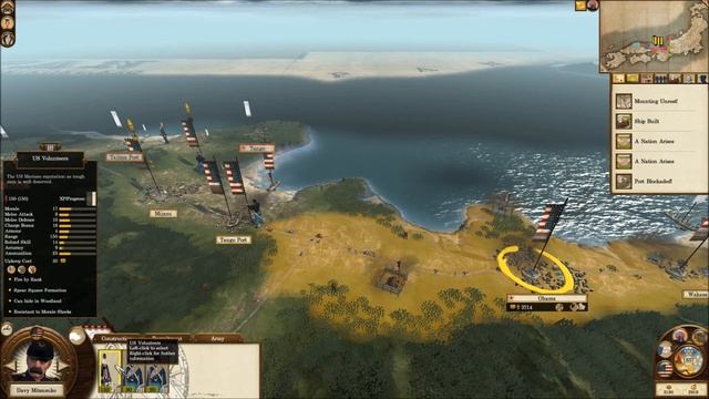 SO IT BEGINS! - USA Campaign Part 1 (Total Fots mod Total War: Shogun 2) смотреть онлайн