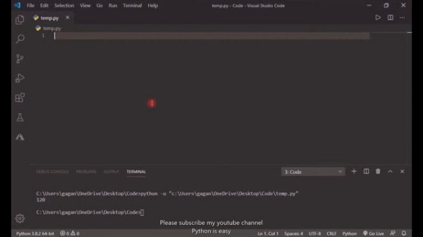 WAP to calculate factorial of a number | Python | Set 1 | Interview Preparation Program 05 | Hindi
