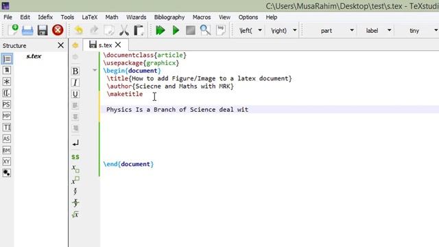 How to Insert Graph Image in Latex File Easy Beginner смотреть онлайн