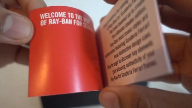 UNBOXING RB2448NM SCUDERIA FERRARI COLLECTION смотреть онлайн