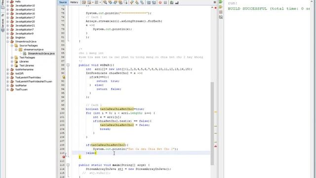 DuMV - Java nâng cao - Streams Array Trong Java - Hàm allMatch() смотреть онлайн