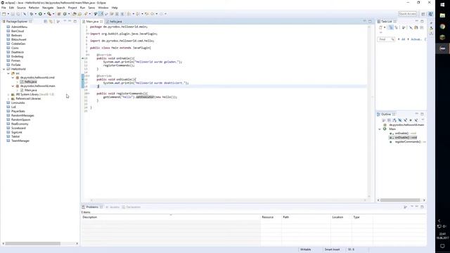 MC Plugins programmieren [#01] - Die Basics, erklärt für Jedermann смотреть онлайн