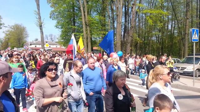 "Бессмертный полк" - Гурьевск, Калининградская область смотреть онлайн