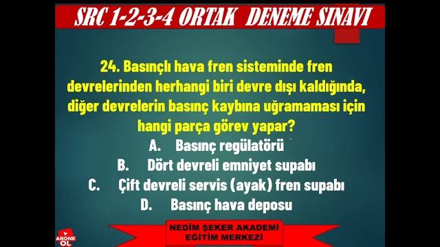 #SRC1 #SRC2 #SRC3 #SRC4 "CANLI YAYIN" (ÖRNEK SINAV SORULARI) 2023 #81 смотреть онлайн