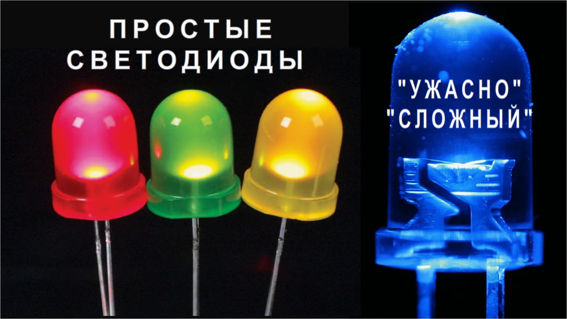 Почему ТАК сложно создать синий светодиод (Veritasium) смотреть онлайн