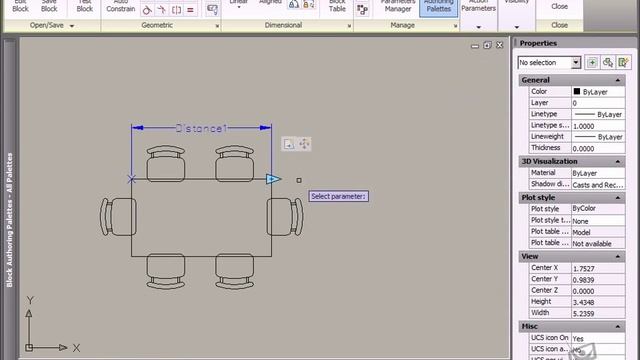 Practical example - Creating a table and chair block - M2A8 смотреть онлайн