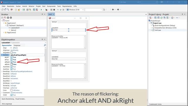 Delphi 11 ("Alexandria") fickering labels using themes смотреть онлайн