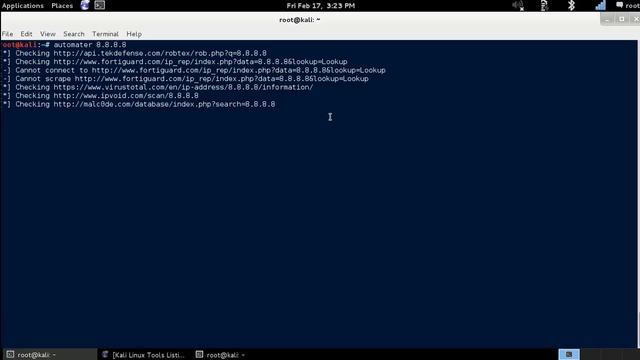 Automater - Open-source Intelligence Tool (OSINT) {Kali Linux} смотреть онлайн