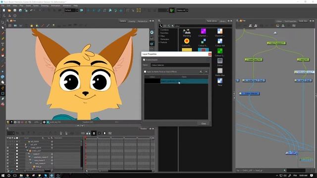 How to Use the Colour-Selector Node to Create Masks with Harmony Premium Part 1 смотреть онлайн