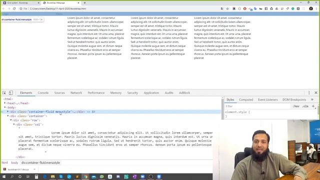 How to Build website using bootstrap. (Part 5) смотреть онлайн