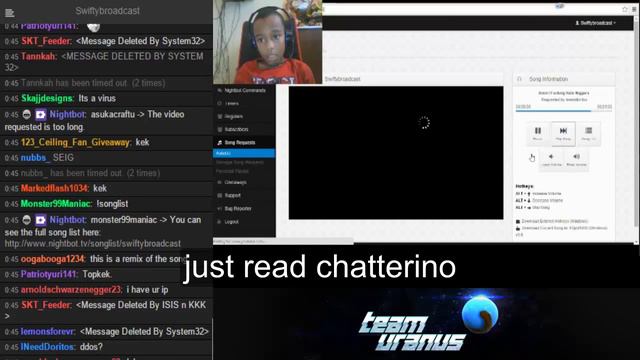TWITCH RAID - BLACK KID LISTENS ADVENTURE TIME FANFIC AND GETS DDOS'D смотреть онлайн