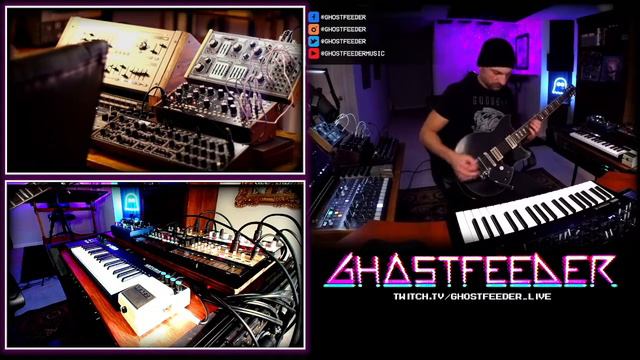 The Ghostfeed 43 (Synth/Guitar Jam) music for study and relaxation смотреть онлайн