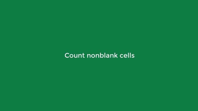 Count blank and nonblank cells - Microsoft Excel смотреть онлайн