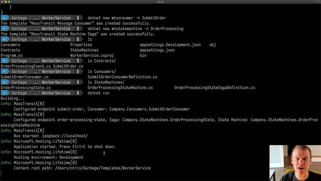MassTransit Commute - Project, Consumer, and State Machine Templates смотреть онлайн