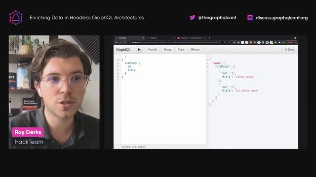 Enriching Data in Headless GraphQL Architectures | Roy Derks смотреть онлайн