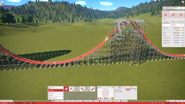Planet Coaster | How to Make a Smooth Roll on a Coaster смотреть онлайн
