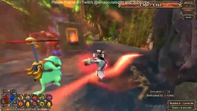 Dungeon Defenders Akatiti Jungle Obsidian Farming and SECRET! смотреть онлайн