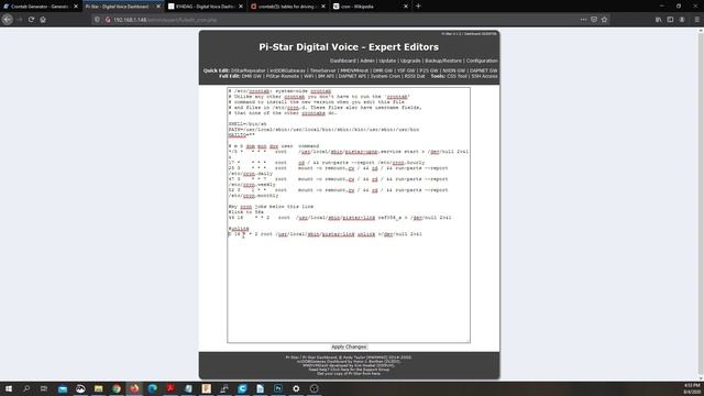 How to set up cron jobs on pi-star смотреть онлайн