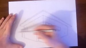 Уроки рисования.Учимся рисовать Дом.How to Draw House.