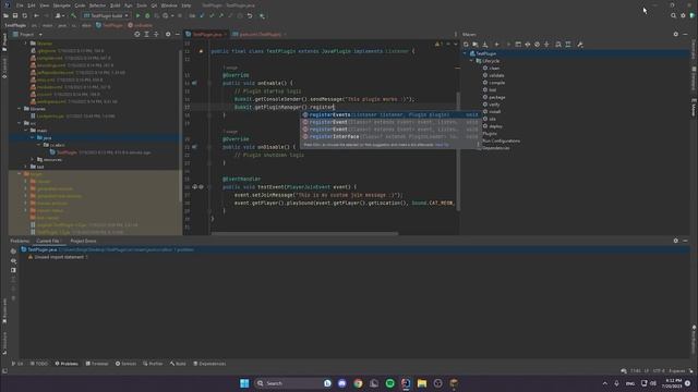 Spigot Plugin Development #3 - Events and Listeners смотреть онлайн