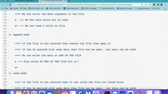 11-11-2022-Python FIle Handling Part1 смотреть онлайн