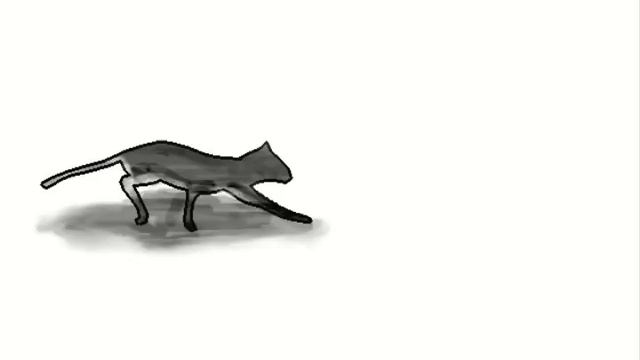 Looping cat animation in GIMP смотреть онлайн