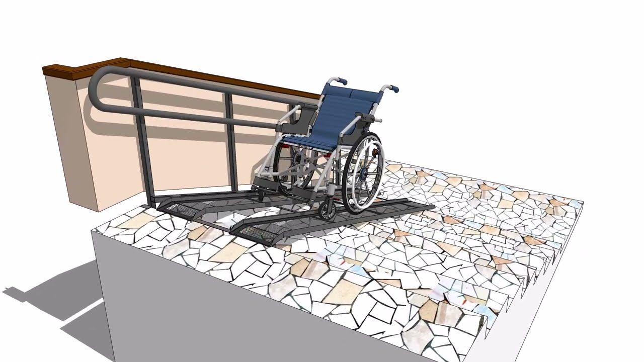 Пандус складной.