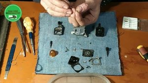 Как самому отремонтировать бензотример " Stihl FS 55" если он не запускается.