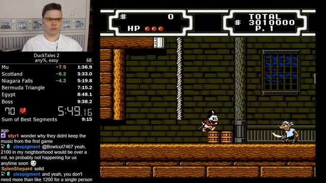 (9:33) DuckTales 2 any% speedrun смотреть онлайн