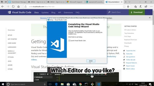 Install Visual Studio Code and Git on Windows смотреть онлайн