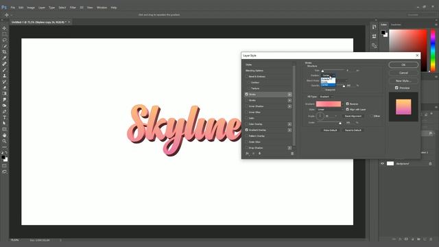 Adobe Photoshop 3D Yazı Efekti | 3D Yazı Yazma | How To Make 3D Text смотреть онлайн