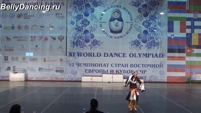 Анастасия Иванникова. XII World Dance Olympiad 2015. смотреть онлайн