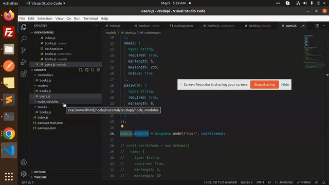 TypeError: User is not a constructor in Nodejs смотреть онлайн