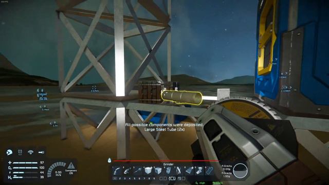 Space Engineers: Episode 2 - Expanding base with: Refinery, advanced rotors, pistons and a drill смотреть онлайн