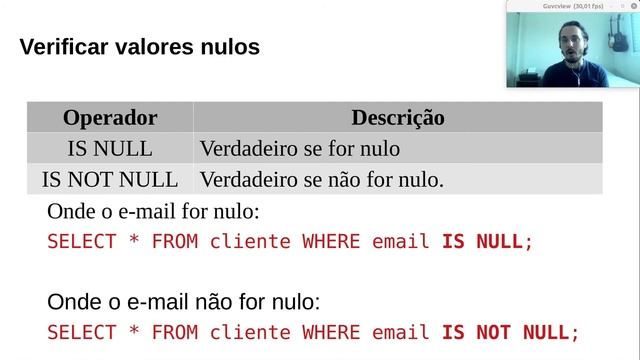 Banco de Dados | Consultas em SQL; LIKE; AND, OR e NOT; BETWEEN; ORDER BY смотреть онлайн