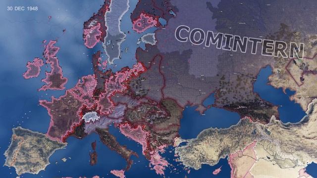 Europe in Flames Part 02 - Hoi4 WWII Timelapse смотреть онлайн