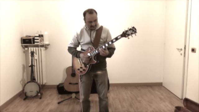 Gibson Les Paul custom Heritage Cherry Sunburst Custom Shop demo смотреть онлайн