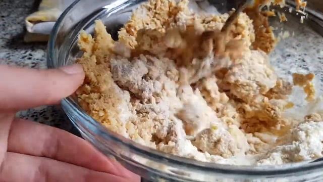 Веганское протеиновое печенье из нута за 3 минуты.