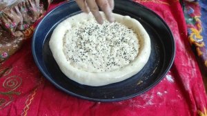 ДУХОВКАДА НОН ПИШИРИШ. Узбекские лепешки в духовке