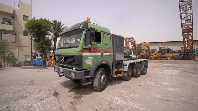 Mercedes-Benz 3550 8x4 S-Class Prime Mover | 1993 смотреть онлайн