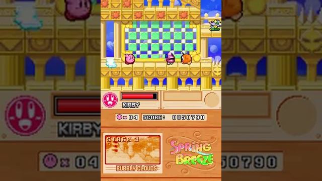 Kirby - Super Star Ultra -- firing stars spring breeze run.avi смотреть онлайн