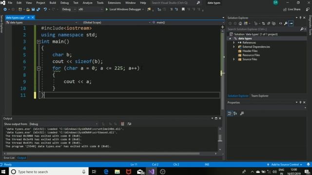 Data types and keywords |Beginner c++ tutorial part 2 смотреть онлайн