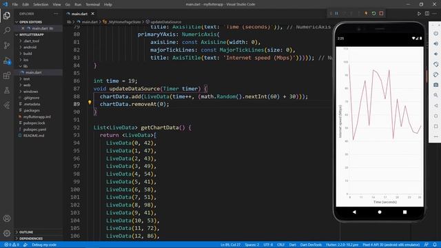 How to Create a Real Time Flutter Chart in 10 Minutes смотреть онлайн