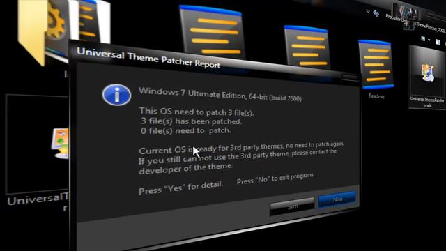 COMO INSTALAR TEMAS NAO OFICIAIS NO WINDOWS 7 E COMO PATCHAR O WINDOWS7 (RESPOSTA A VARIAS PESSOAS) смотреть онлайн