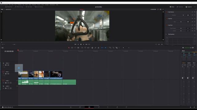 Как сделать простое промо видео за 5 минут. DaVinci Resolve tutorial. смотреть онлайн