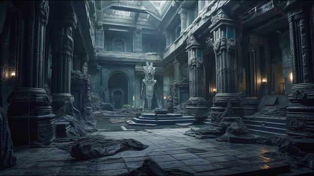 Alien Realms - A Modern Dark Fantasy Science Fiction Concept (H.R.Giger Inspired)
