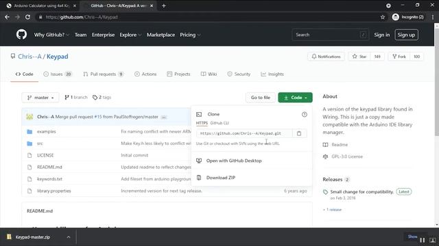 keypad.h no such file or directory arduino смотреть онлайн