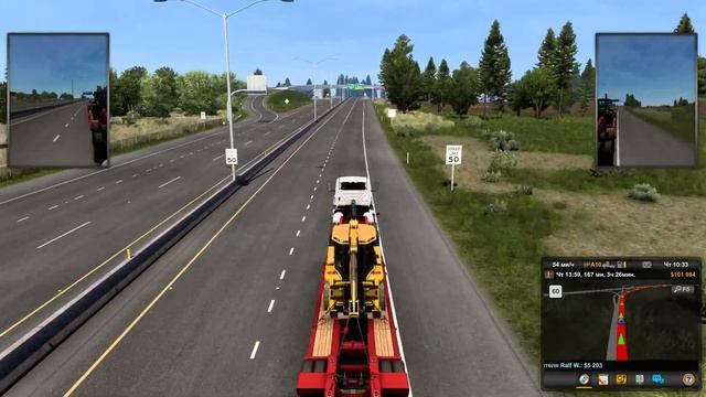 Исследую города штата Вашингтон AMERICAN TRUCK SIMULATOR смотреть онлайн