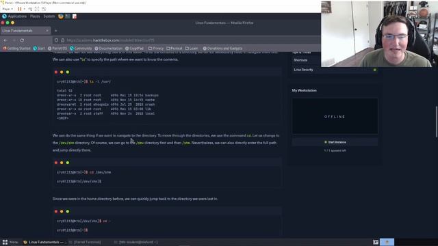 Hack the box academy : Linux Fundamentals смотреть онлайн