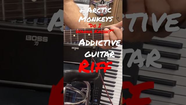 Arctic Monkey “Do i Wanna Know?” Main Guitar Riff lesson very addictive rock NEW blues/Rock lick смотреть онлайн